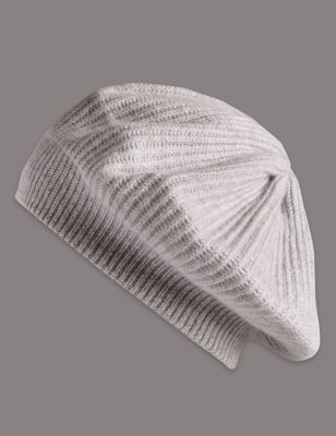 Pure Cashmere Beret Hat
